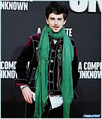 Imagem recente de timotheechalamet