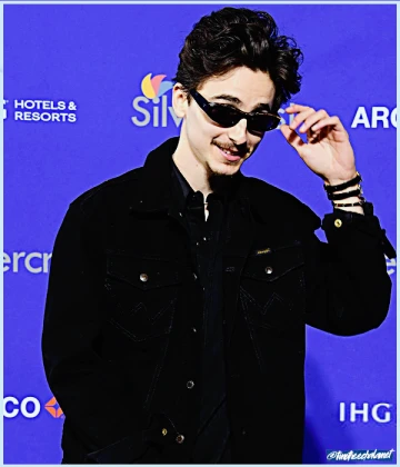 Imagem recente de timotheechalamet