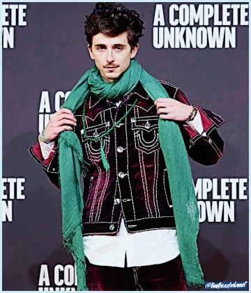 Imagem recente de timotheechalamet