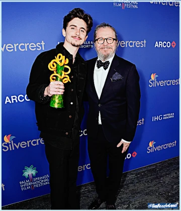 Imagem recente de timotheechalamet