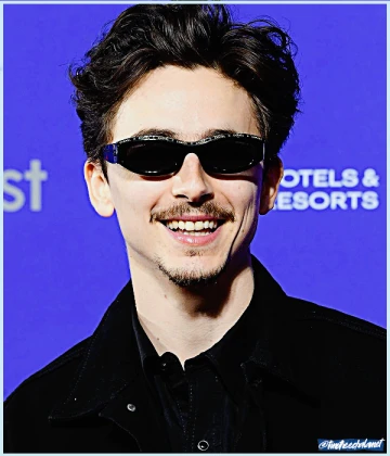 Imagem recente de timotheechalamet