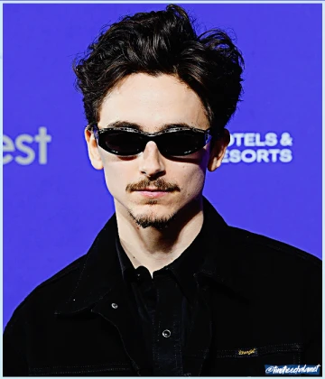 Imagem recente de timotheechalamet