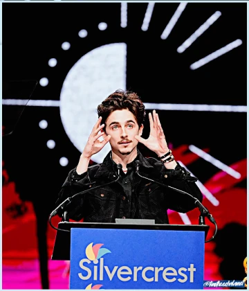 Imagem recente de timotheechalamet