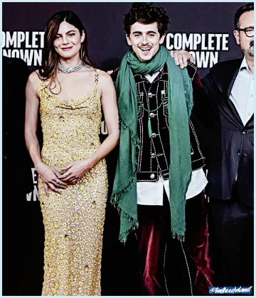 Imagem recente de timotheechalamet