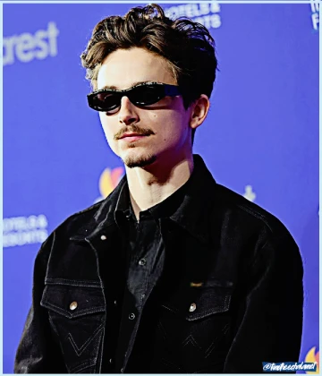 Imagem recente de timotheechalamet