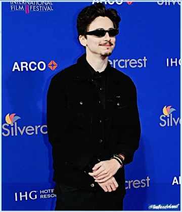 Imagem recente de timotheechalamet