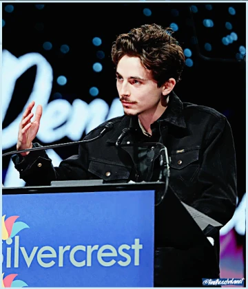 Imagem recente de timotheechalamet