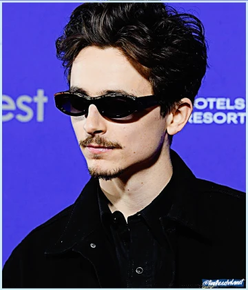 Imagem recente de timotheechalamet