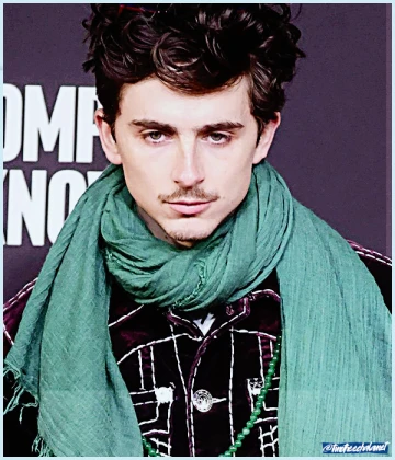 Imagem recente de timotheechalamet