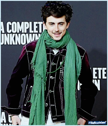 Imagem recente de timotheechalamet