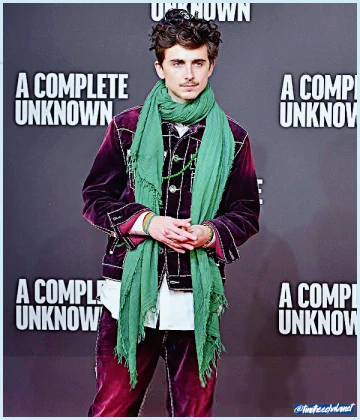 Imagem recente de timotheechalamet