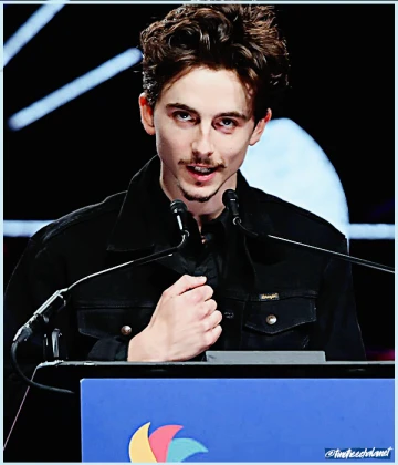 Imagem recente de timotheechalamet