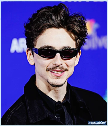 Imagem recente de timotheechalamet