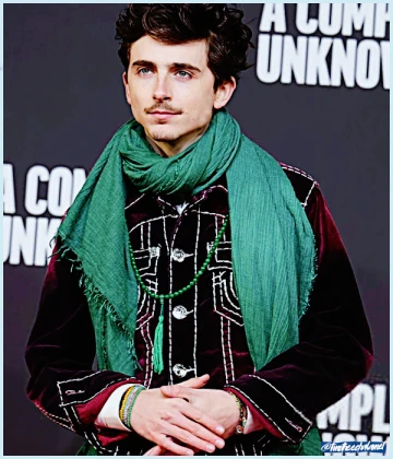 Imagem recente de timotheechalamet