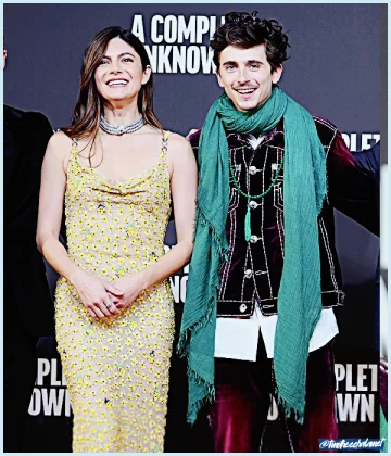 Imagem recente de timotheechalamet