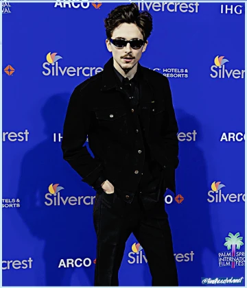 Imagem recente de timotheechalamet