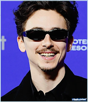 Imagem recente de timotheechalamet