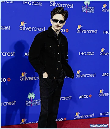 Imagem recente de timotheechalamet