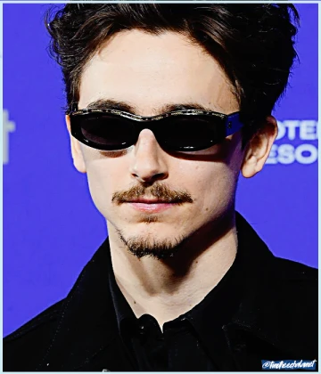 Imagem recente de timotheechalamet