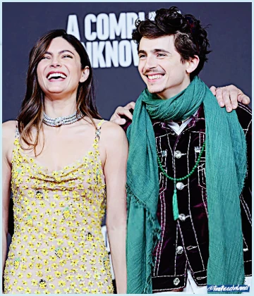 Imagem recente de timotheechalamet