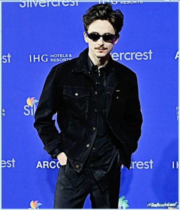 Imagem recente de timotheechalamet