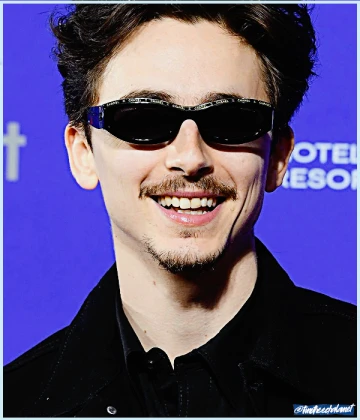 Imagem recente de timotheechalamet