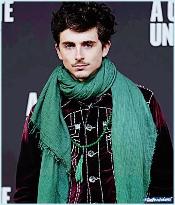 Imagem recente de timotheechalamet