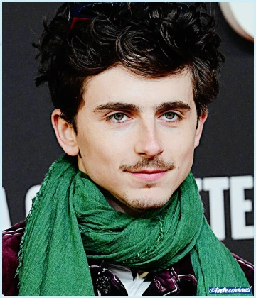 Imagem recente de timotheechalamet