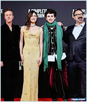 Imagem recente de timotheechalamet