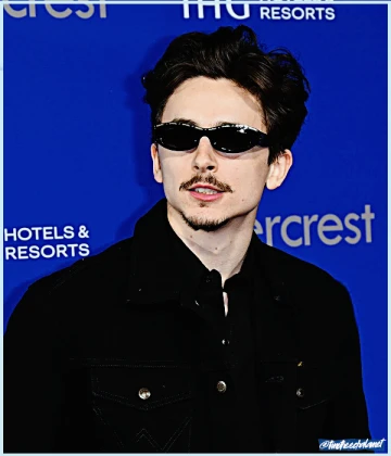 Imagem recente de timotheechalamet