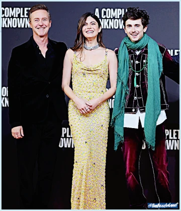 Imagem recente de timotheechalamet