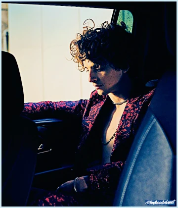 Imagem recente de timotheechalamet