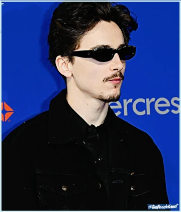 Imagem recente de timotheechalamet