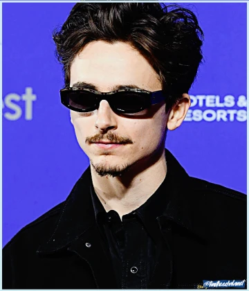 Imagem recente de timotheechalamet