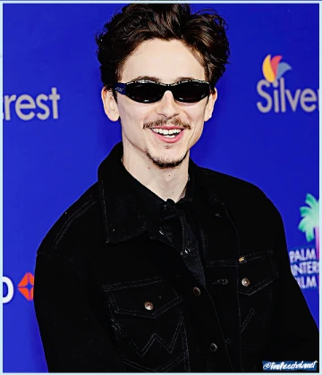 Imagem recente de timotheechalamet