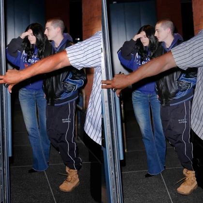 Imagem recente de timotheechalamet