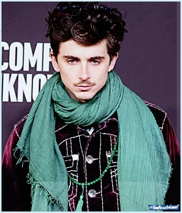 Imagem recente de timotheechalamet