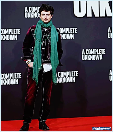 Imagem recente de timotheechalamet