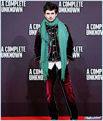 Imagem recente de timotheechalamet