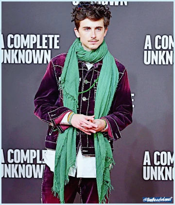 Imagem recente de timotheechalamet