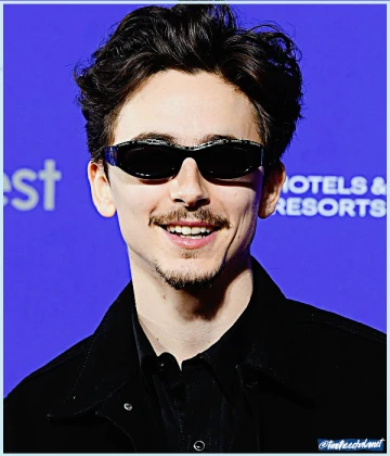 Imagem recente de timotheechalamet