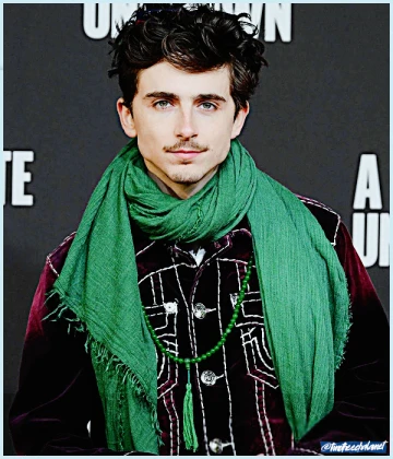 Imagem recente de timotheechalamet