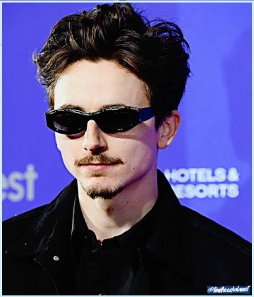 Imagem recente de timotheechalamet