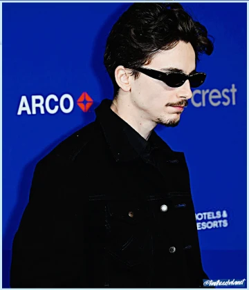 Imagem recente de timotheechalamet