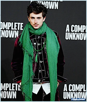 Imagem recente de timotheechalamet