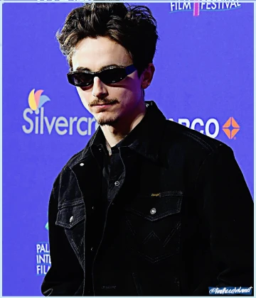 Imagem recente de timotheechalamet