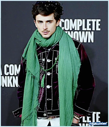 Imagem recente de timotheechalamet