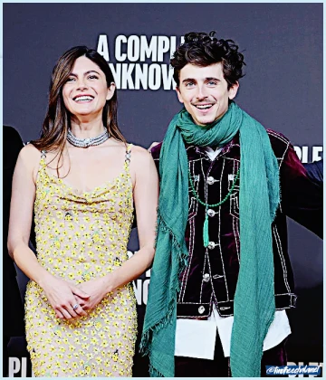 Imagem recente de timotheechalamet
