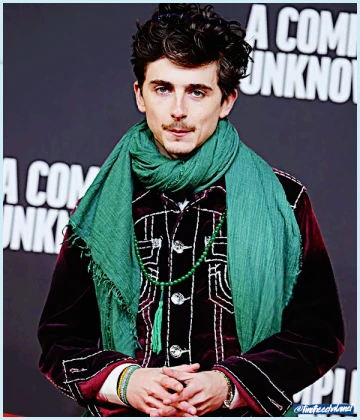 Imagem recente de timotheechalamet