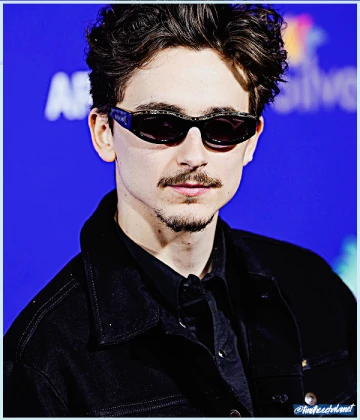 Imagem recente de timotheechalamet